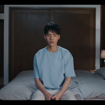 风过留痕叶谦龚俊同款纯棉大落肩欧码宽松型T恤圆领短袖上衣情侣