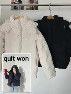 2025东大门冬季 墨间雪系列加厚保暖超显瘦羽绒服 新款