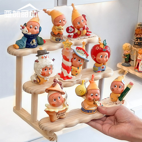 阶梯式盲盒收纳展示架