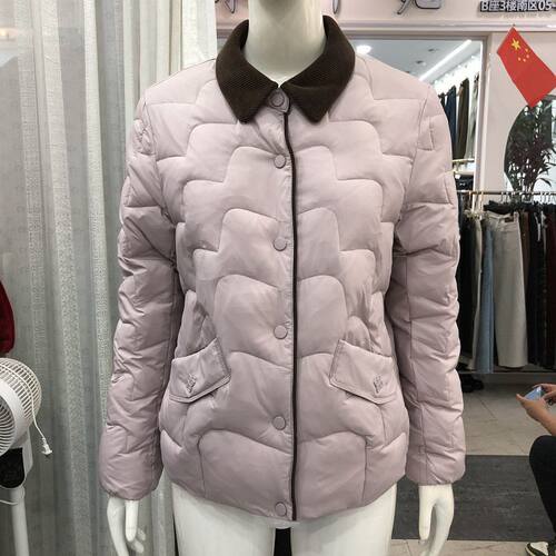 梵億利2026-8801 时尚妈妈棉衣女上衣冬季新款中年短款棉服外套