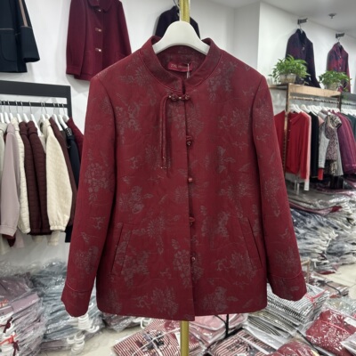 鑫雨08连帽风衣外套女牛仔夹克