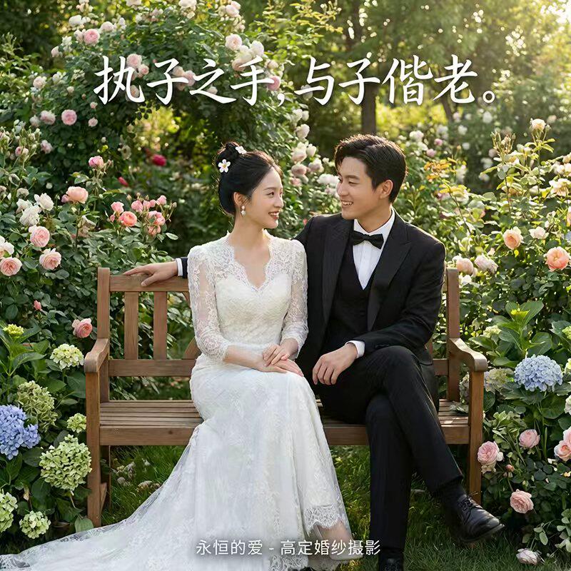 精修照片婚纱照写真人像艺术照汉服照孕妇照生活照订婚照p图修图图片
