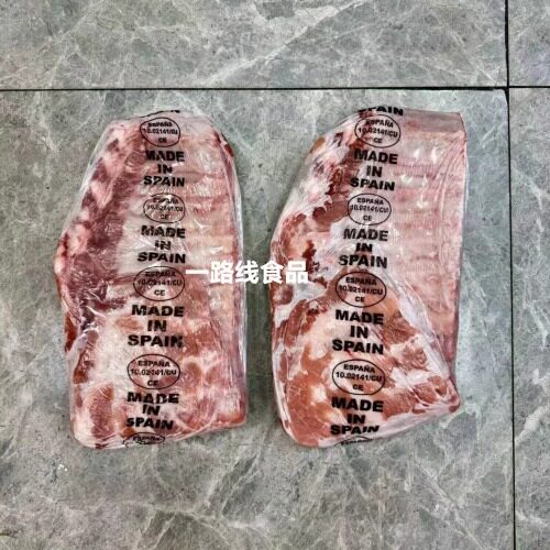 西班牙冷冻杜洛克猪肋排带小排20斤进口猪排骨西餐煎烤炖烤肉
