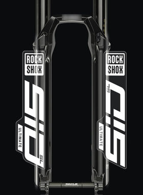 山地车前叉贴纸rockshox