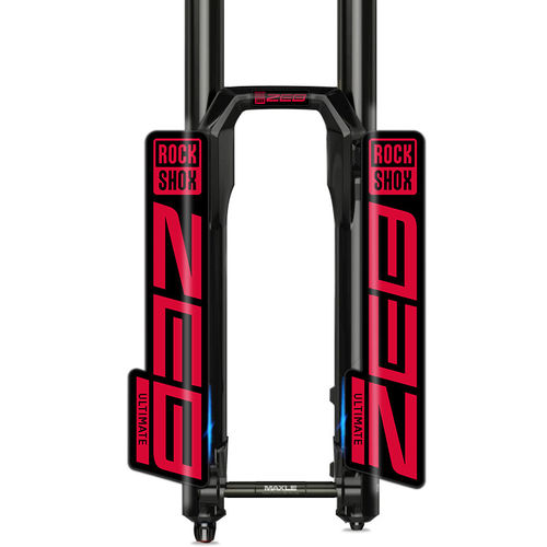 山地车前叉贴纸rockshox