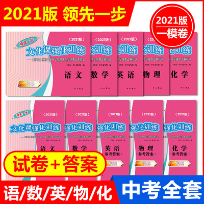 2021中考领先一步一模卷