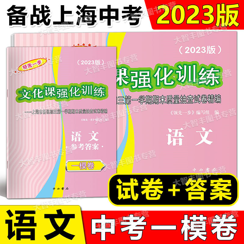 2023年版上海中考一模卷语文
