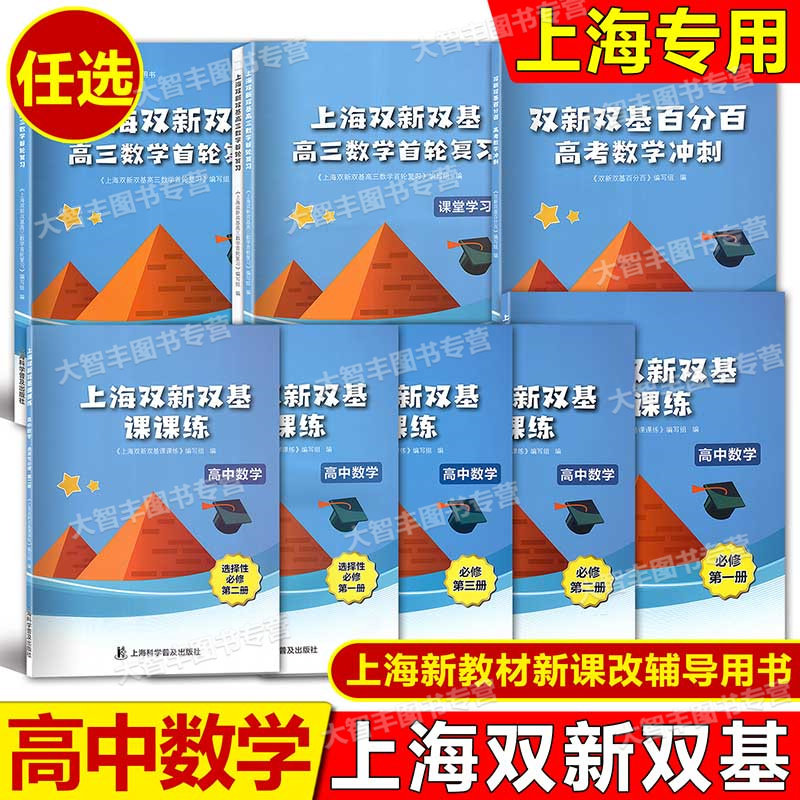 上海双新双基课课练高中数学图片