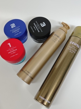 EEUSS依蕴诗轻盈蓬松拉丝纹理霜自然久定型发泥泡沫发蜡速干喷雾