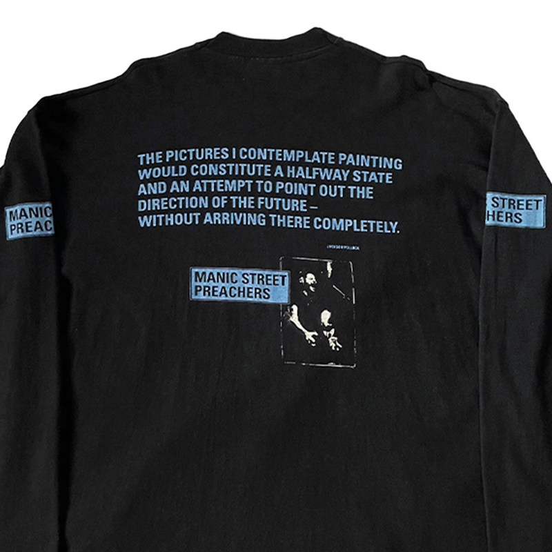 240G  90년대 록 밴드 VINTAGE MANIC STREET PREACHERS 헤비 긴팔 T