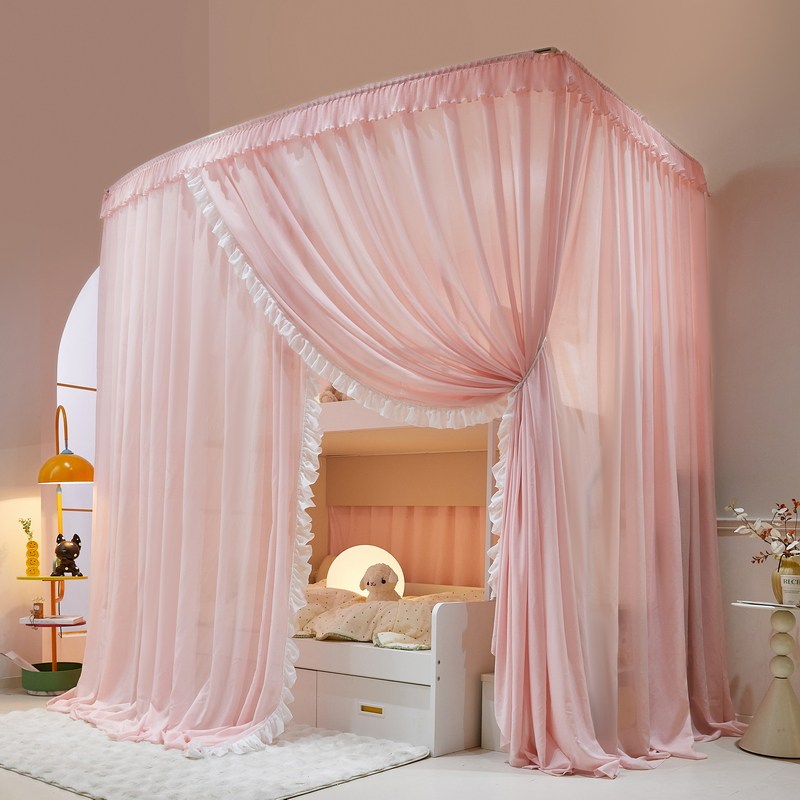 新款子母床伸缩蚊帐上下床家用儿童双层床雪纺帐纱加密加厚高低床,床上用品,蚊帐,淘宝优惠券,粉丝福利购,淘宝优惠卷