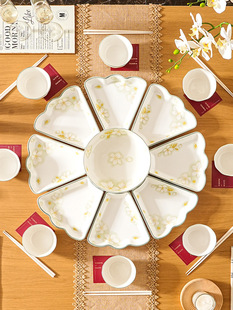 采购产品母亲节高档年夜饭团，圆饭盘礼品，实用的女孩和闺蜜结婚