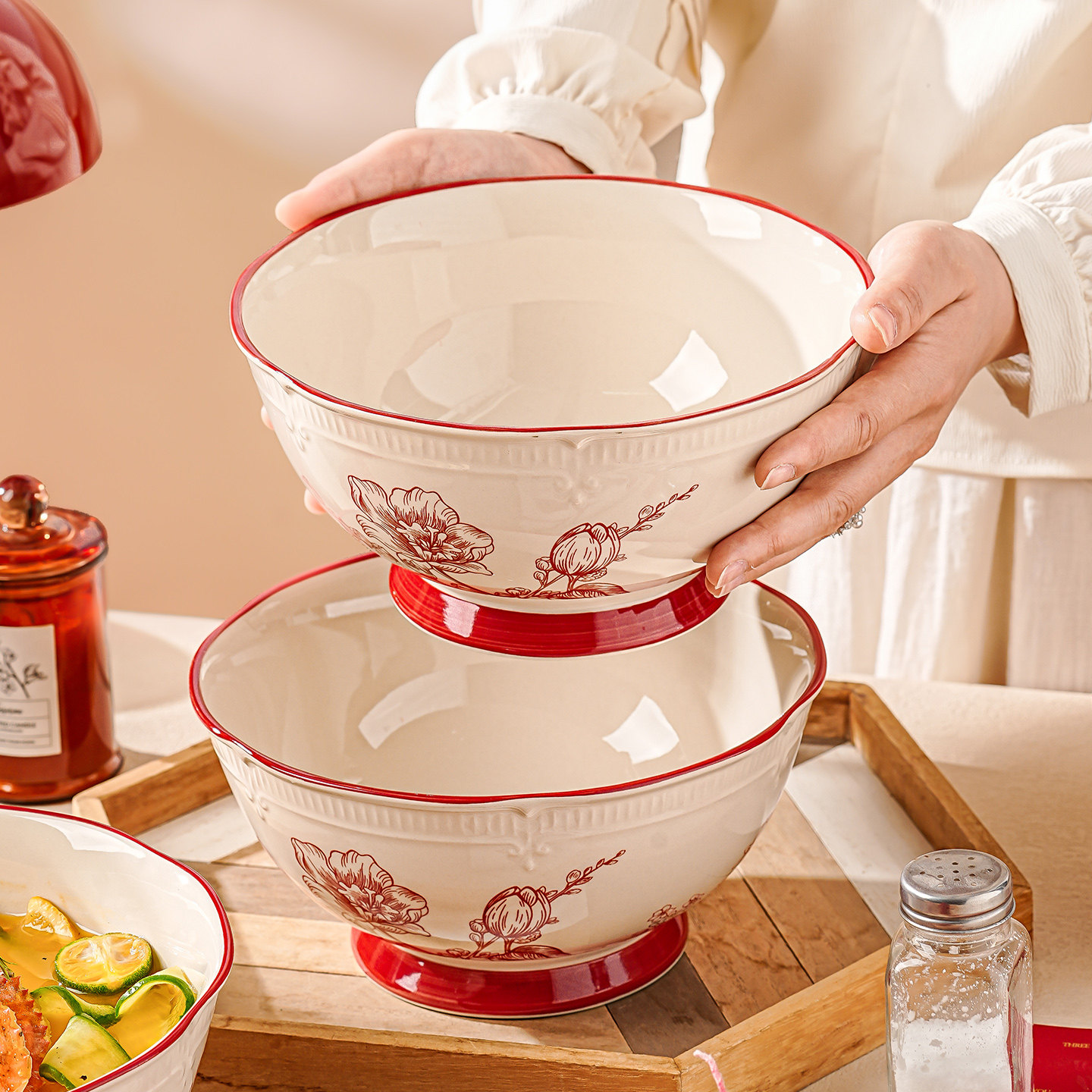 陶瓷泡面碗家用2026新款汤碗个人专用餐具大碗拉面碗微波炉专用碗,餐饮具,碗,淘宝优惠券,粉丝福利购,淘宝优惠卷