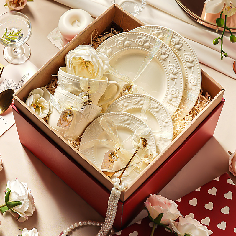 WUXIN假日欢愉米黄咖啡杯送闺蜜