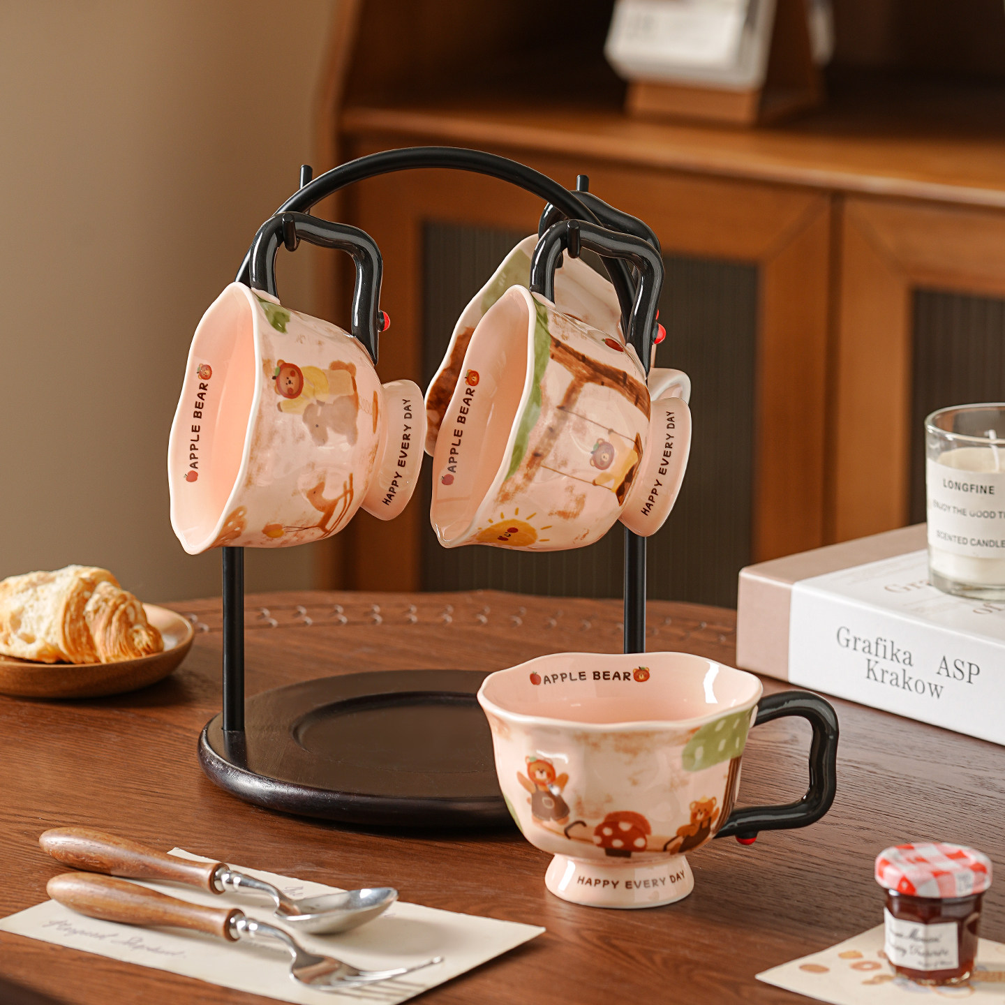 陶瓷马克杯子礼盒超好看独特漂亮杯子家用喝水情侣杯新婚生日礼物