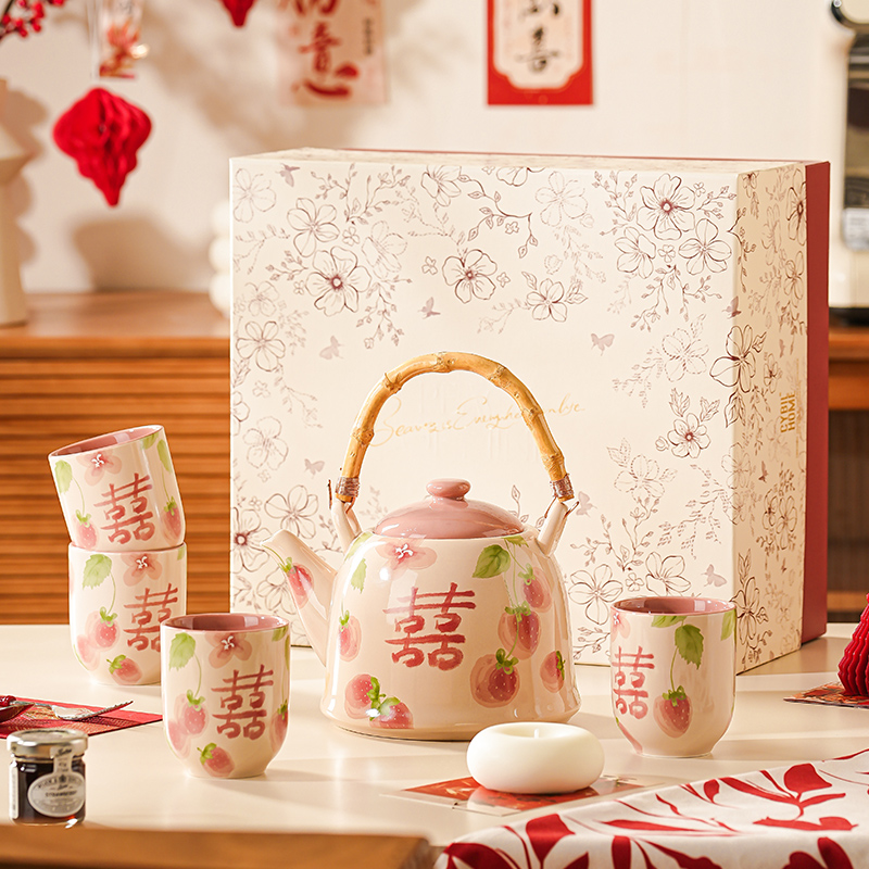 结婚新婚礼物送新人水具套装乔迁新居暖房入宅女生闺蜜生日伴手礼