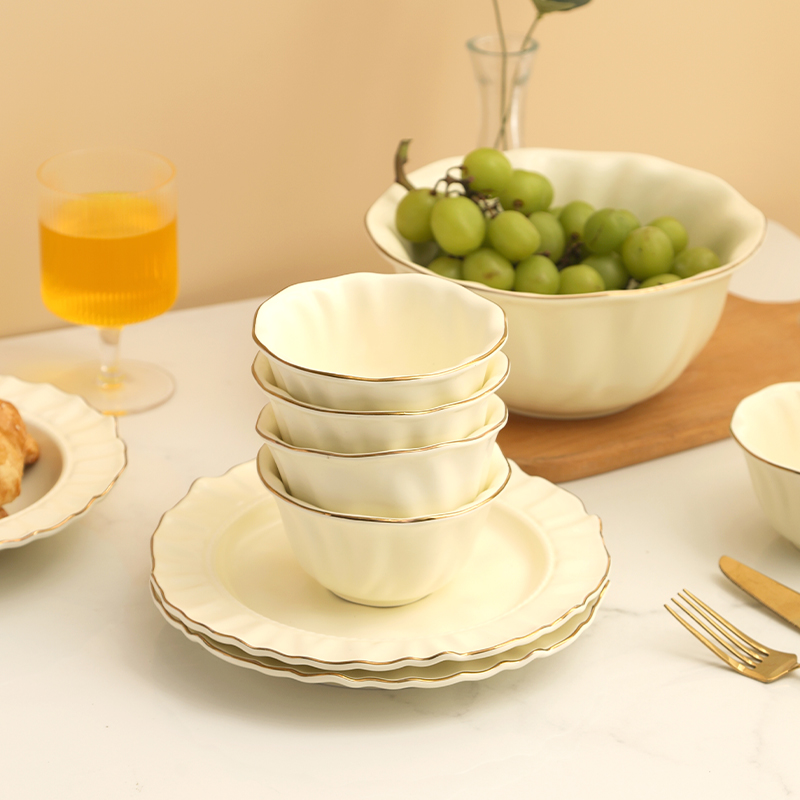 WUXIN陶瓷轻奢碗盘餐具