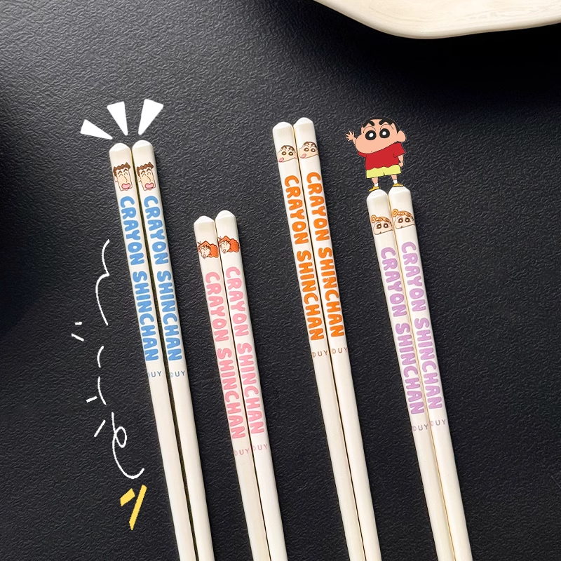 筷子单人装陶瓷筷子个人专用女生精致一双筷子可爱高档抗菌防霉