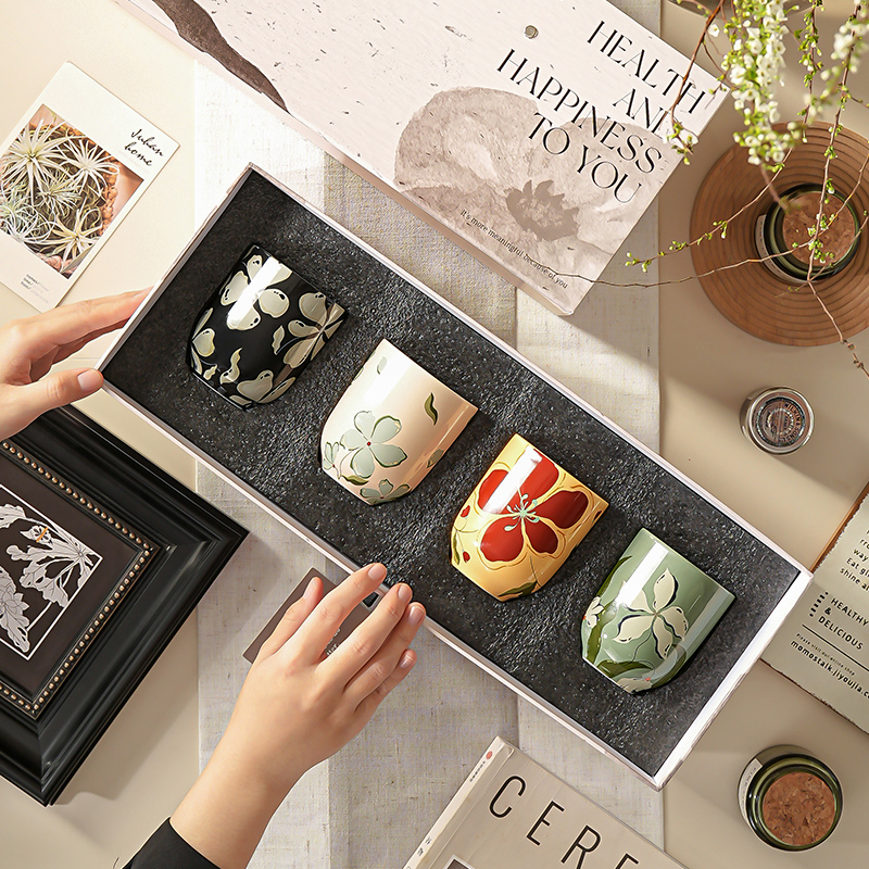 wuxin中式陶瓷茶壶礼盒套装