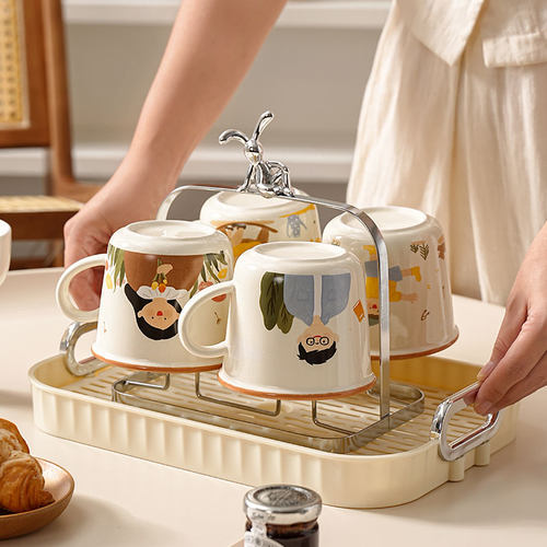 wuxin温馨一家亲子陶瓷杯