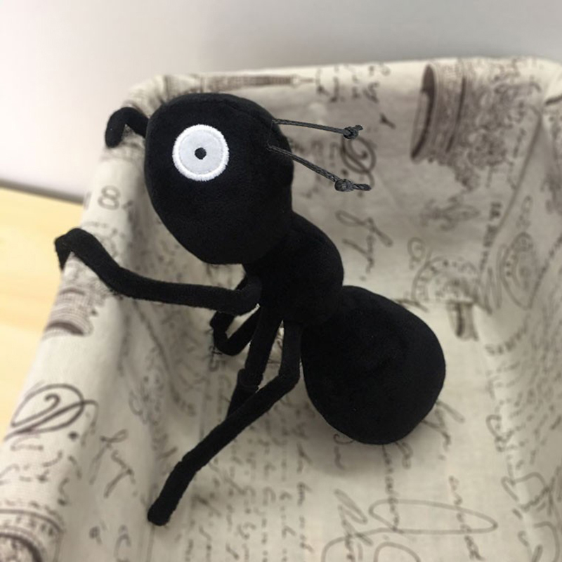 仿真蚂蚁毛绒玩具公仔启蒙认知布娃娃玩偶儿童礼物可爱