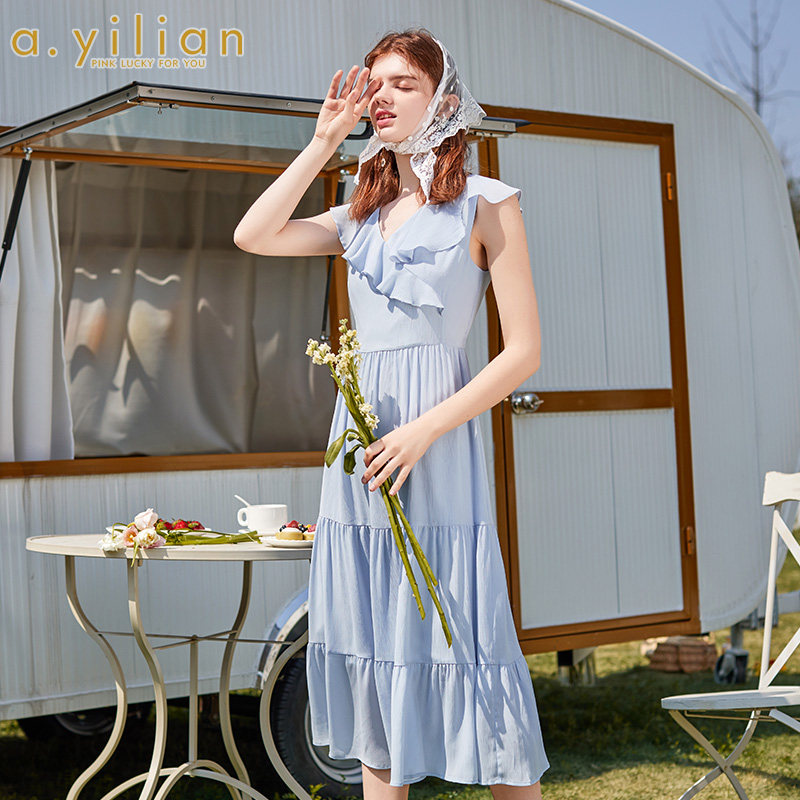 【VIP专享】阿依莲2020夏季新款连衣裙女时尚百搭