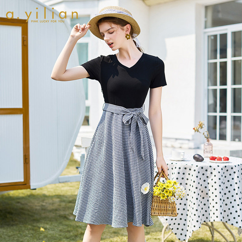 【VIP专享】阿依莲2020夏季连衣裙女