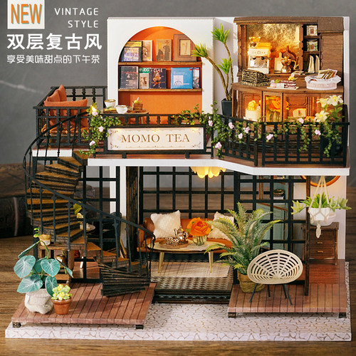 新品上市 双层复古风 后花园的下午茶室