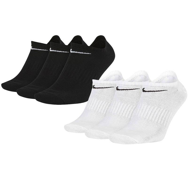 NIKE耐克袜子正品男袜女袜四季中低筒中帮短袜长袜三双装SX7678