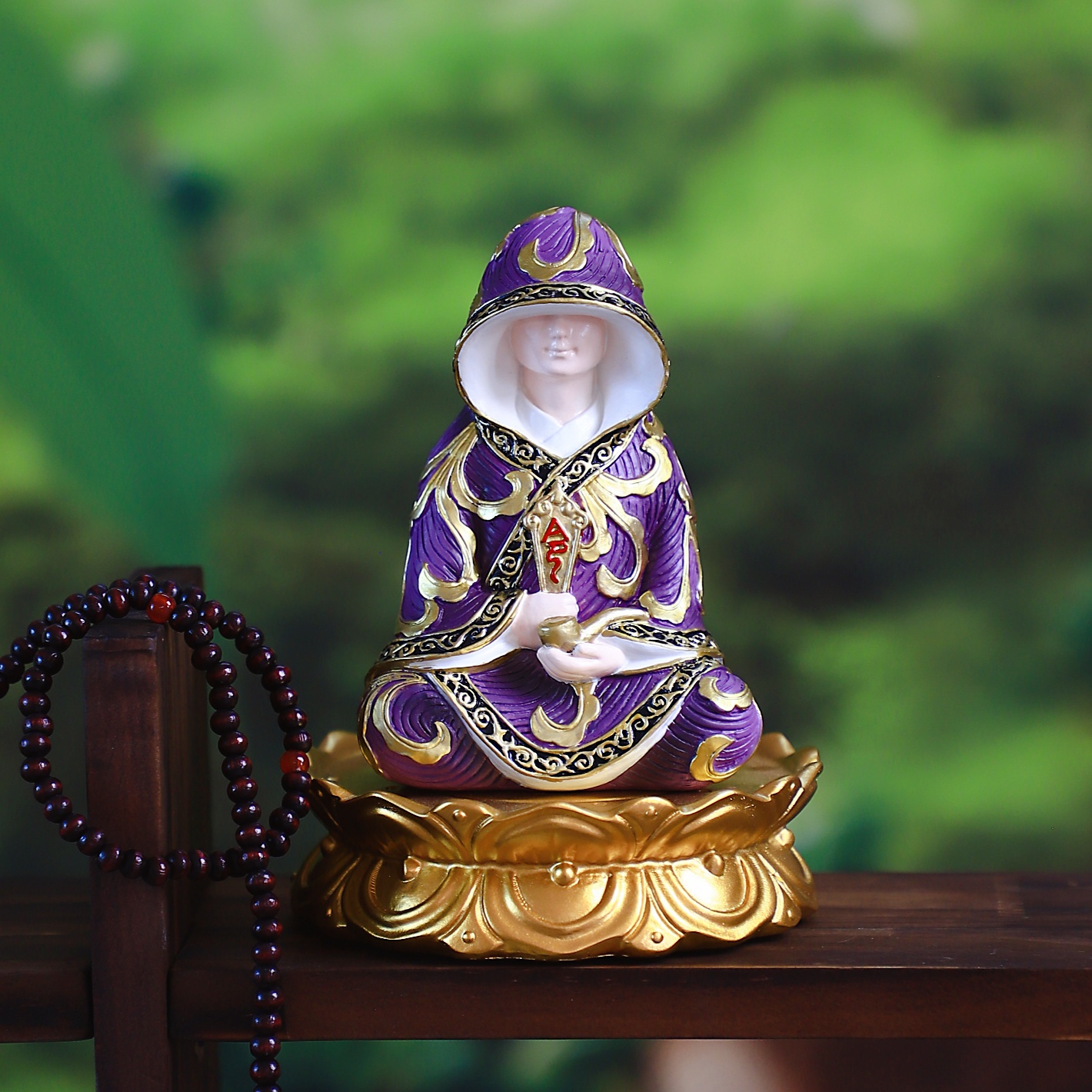 清风悲王教主像体摆件