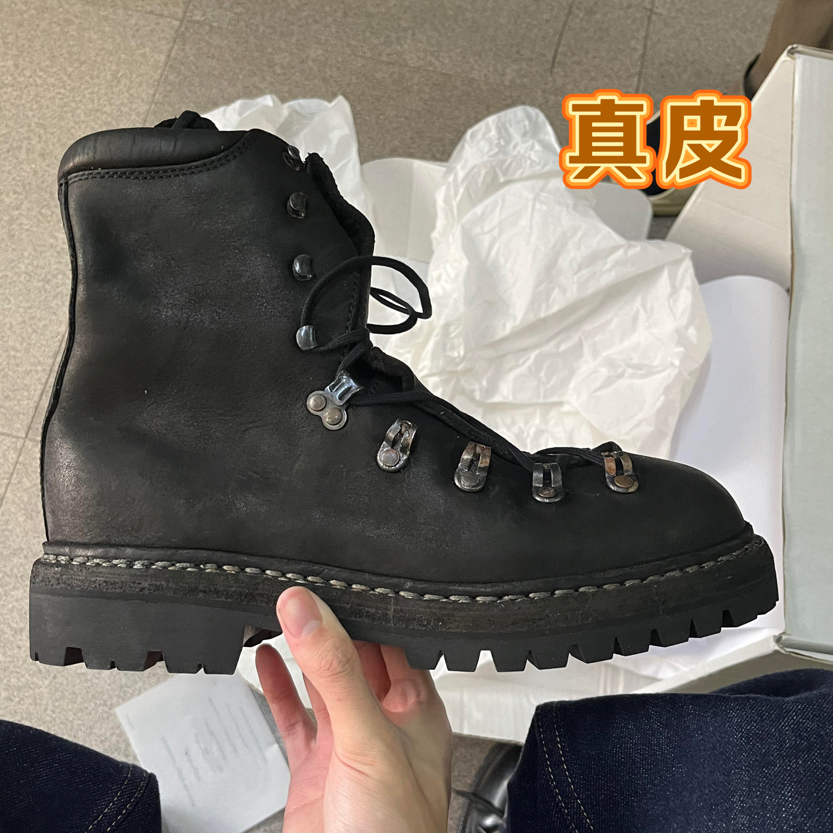 Retro 20 Boots Men's Dark Knee Socks parka Boots Distressed Hiking Boots Handmade Desert Boots Ghost Emperor Motorcycle Boots