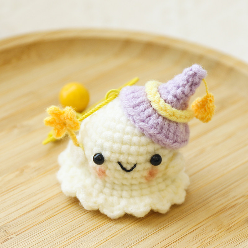 莉舒微牛奶棉手工饰品送人礼物