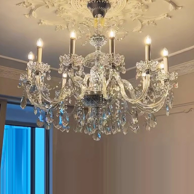 法式客厅水晶吊灯现代简约轻奢
