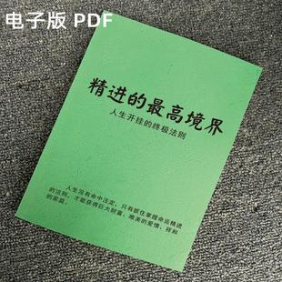人生開掛 精進 高境界 終極法則勵志成功謀略