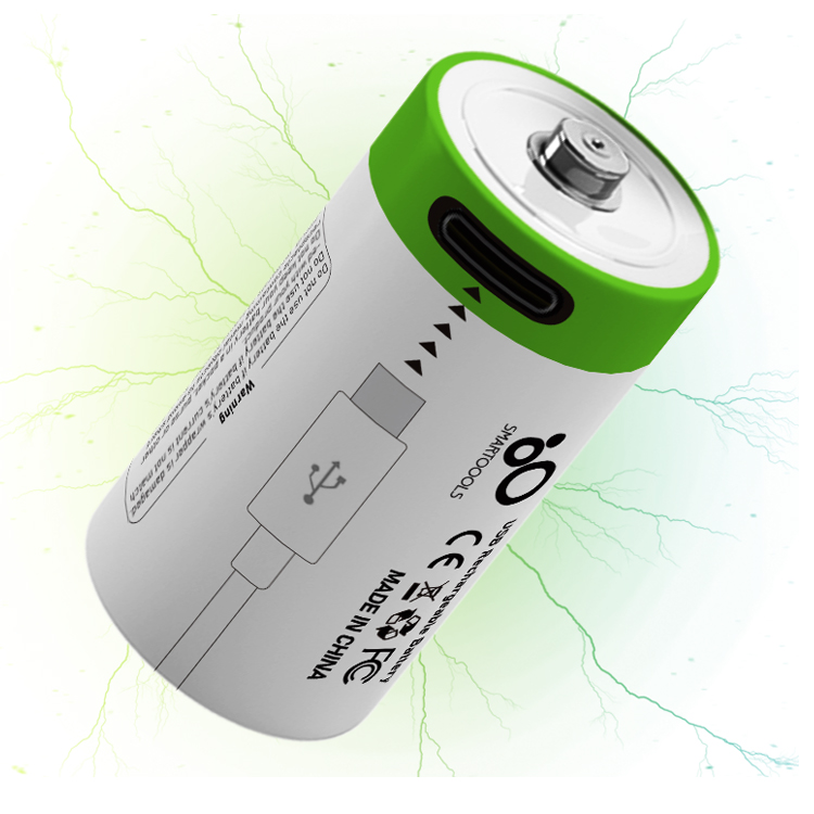 SMARTOOOLS3.7V锂电池CR123A