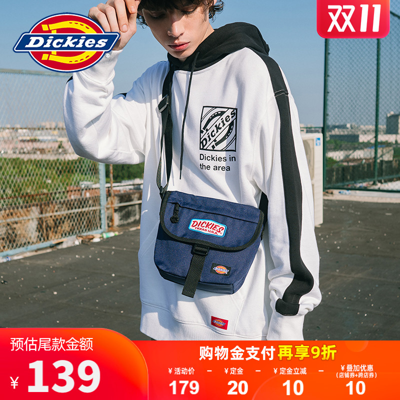 【预售】Dickies时尚单肩斜挎包男女款休闲邮差包学生DK008334