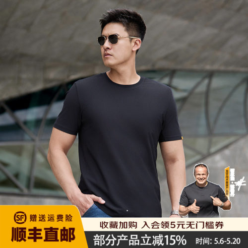 【两件更优惠】龙牙隐之风绫COOLMAX短袖T恤简约休闲圆领男26年夏