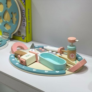 韩国儿童过家家医生玩具套装女孩仿真护士打针给药模仿学习玩具