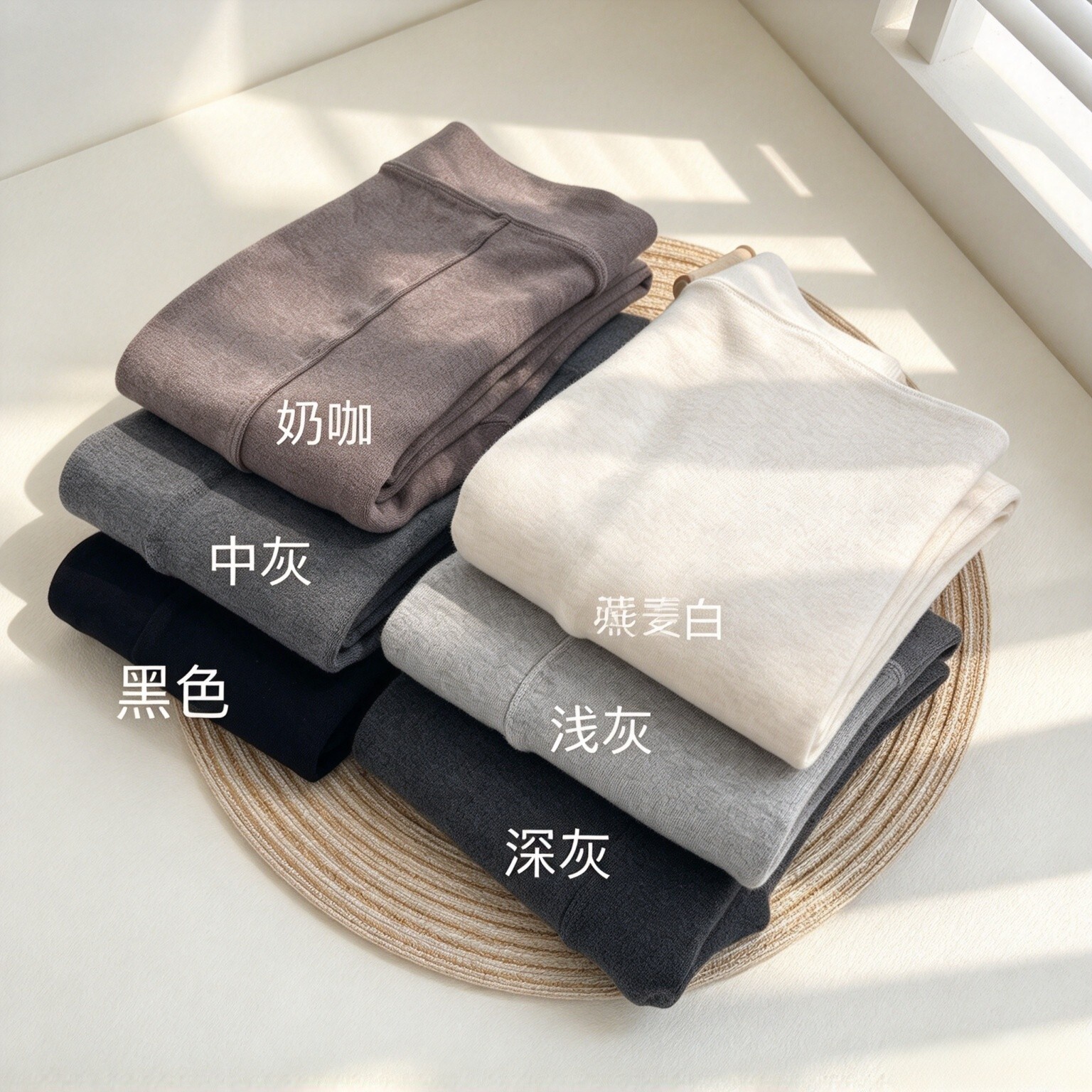 韩国纯色纯棉加绒保暖踩脚连裤袜