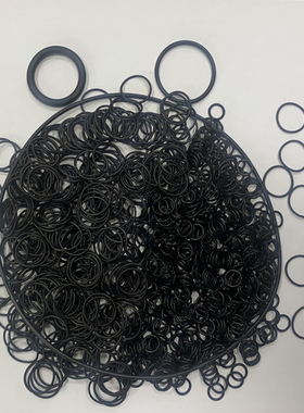 耐油 防水 O型圈密封圈黑色丁晴橡线径1.0 1.2  1.5  深圳工厂