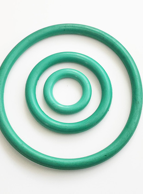 线径3.1外径10-33氟橡胶O型圈耐高温耐腐蚀绿色氟胶FKM密封圈定制