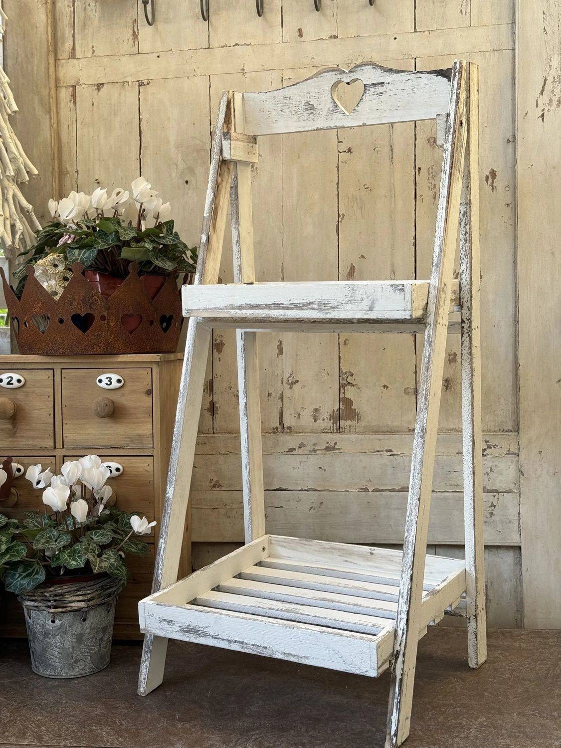 美式乡村复古实木多层折叠小花架阳台落地梯形多肉植物置物架木质,住宅家具,花架/花几,淘宝优惠券,粉丝福利购,淘宝优惠卷