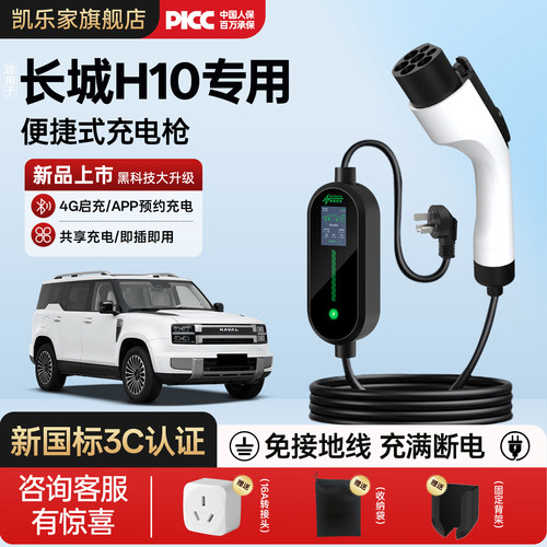 长城H10充电枪便捷式专用随车充