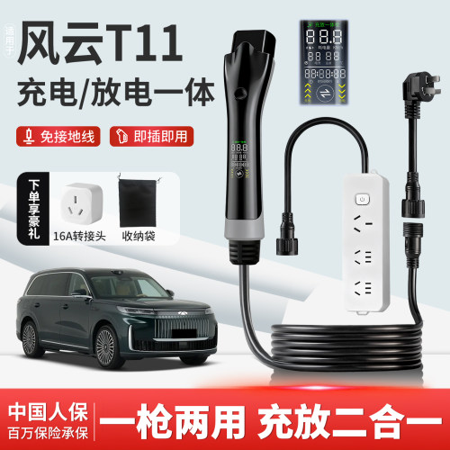 奇瑞风云T11充放电一体枪专用
