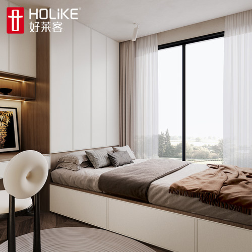 好莱客榻榻米床衣柜一体储物柜