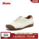 牛皮通勤百搭休闲运动鞋 Bata曲奇软酪2025秋季 商场新款 AWU09CM5