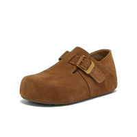 Bata Basque Boken 2026 Spring Shopping Mall's new casual and comfortable commuter cow split leather single shoes thumbnail 3