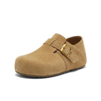 Bata Basque Boken 2026 Spring Shopping Mall's new casual and comfortable commuter cow split leather single shoes thumbnail 4