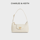 20671648简约翻盖手提法棍腋下包女 CK2 新品 CHARLES&KEITH24夏季