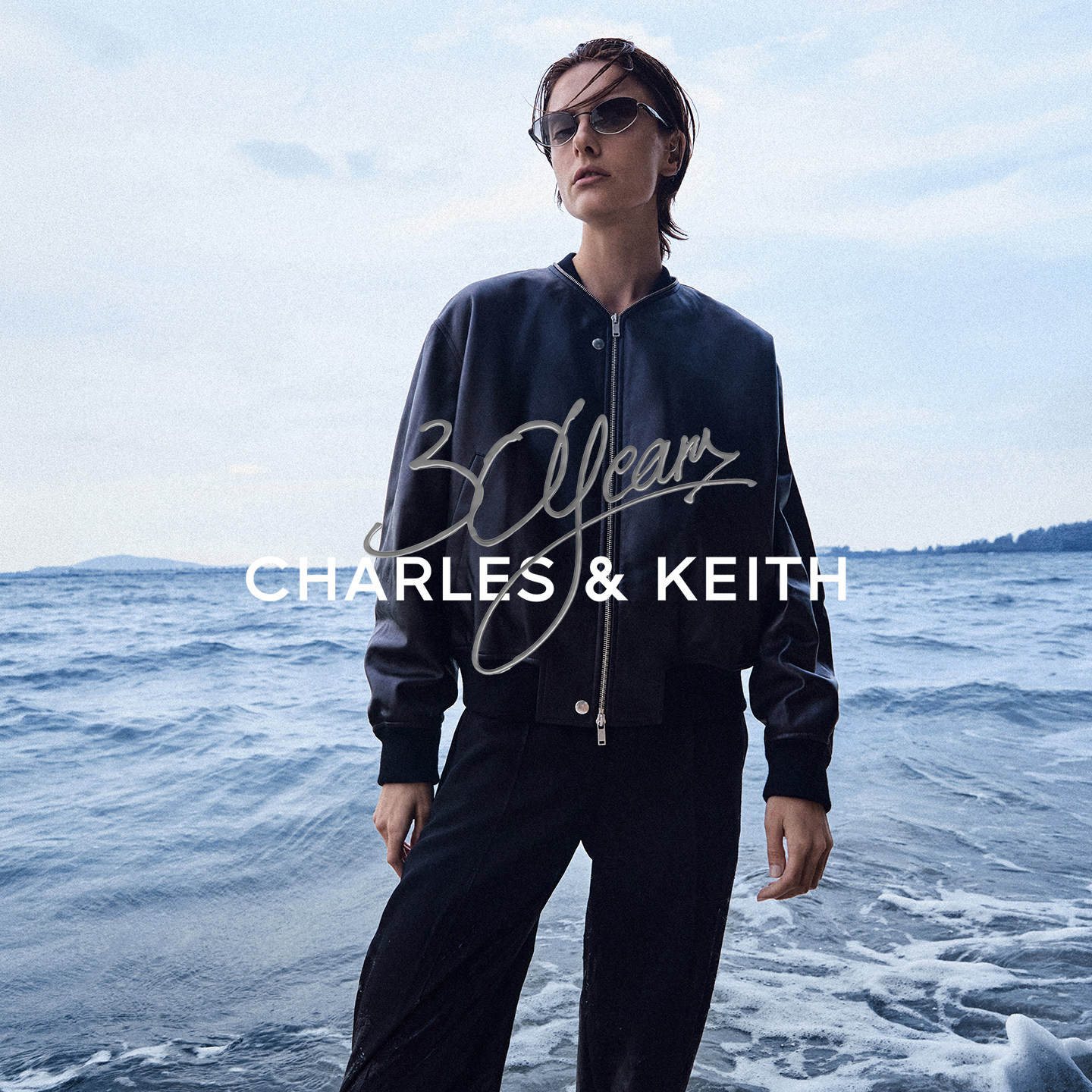 CHARLES&KEITH金属细框太阳墨镜图片